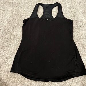 Athleta Black Racerback Tank Top